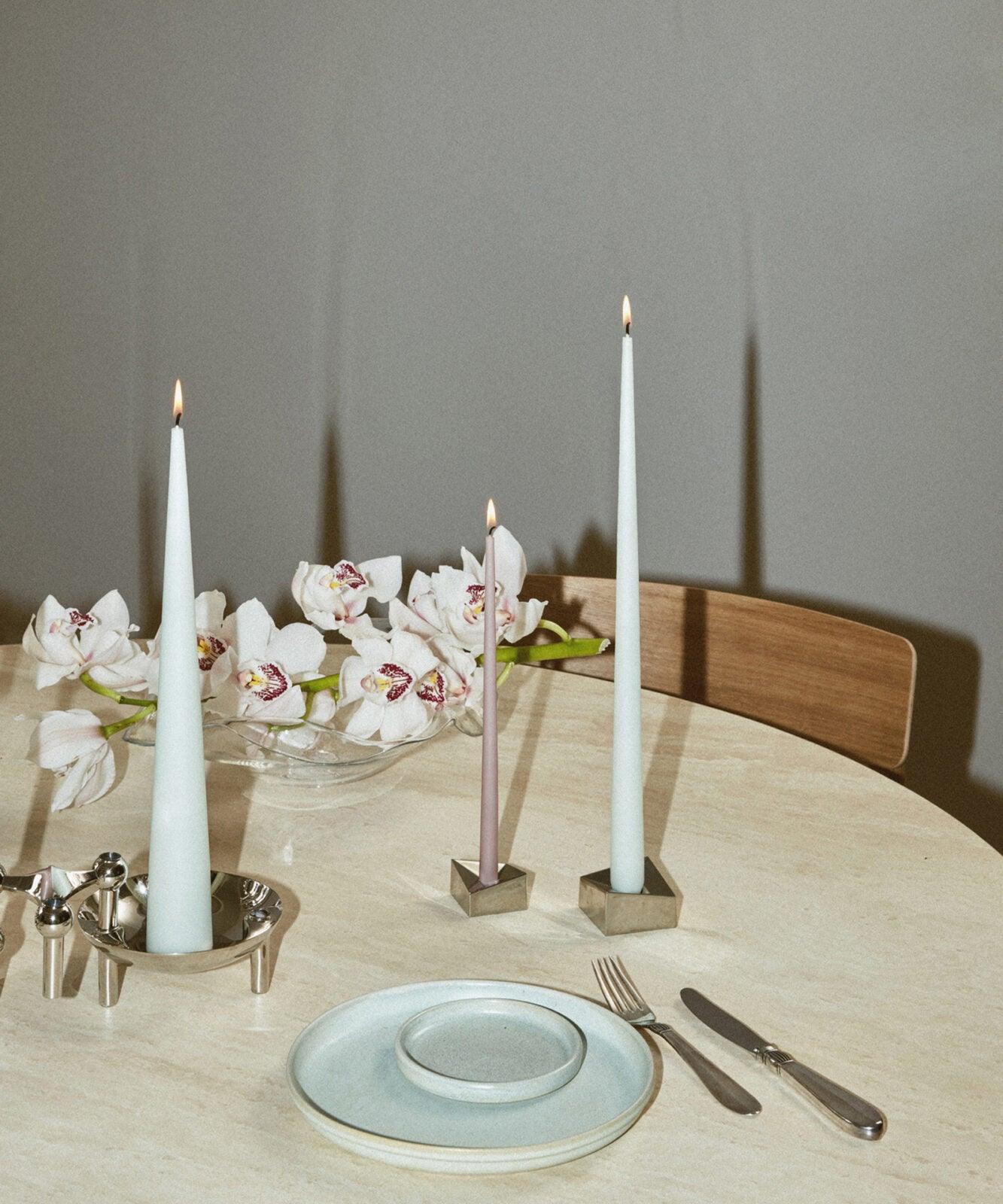 Zestaw 6 świeczek STOFF NAGEL miętowy Stoff Nagel    Eye on Design